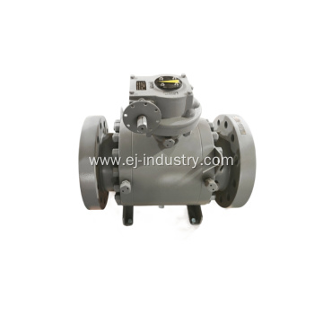 Ball Valve Trunnion With Double Acting Piston